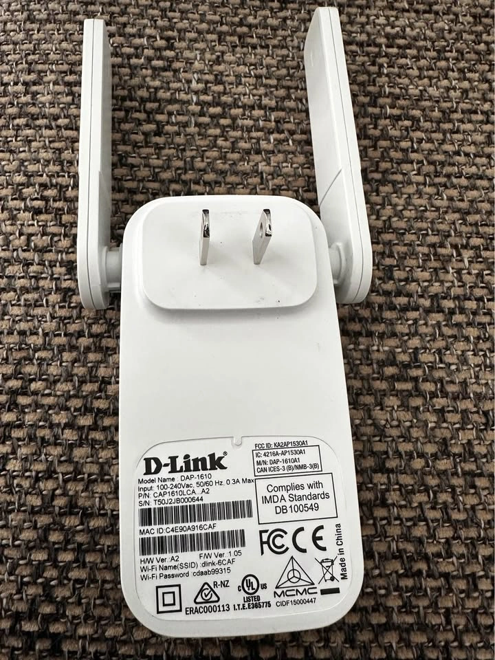 D-Link Wifi Extender - AC1200 Dual Band - photo 3