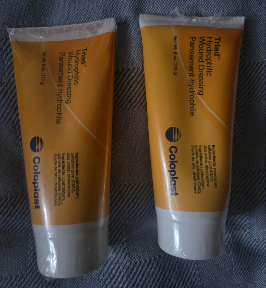 Coloplast Triad Hydrophilic Wound Dressing Cream (6 oz) 2 Tubes - photo 3