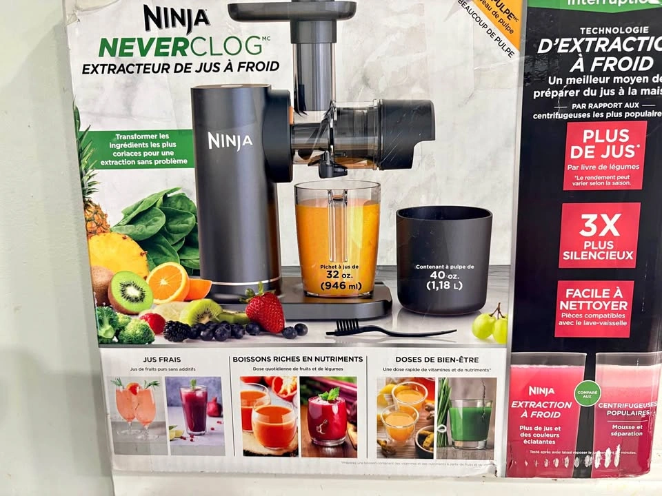 Ninja NeverClog Cold Press Juicer