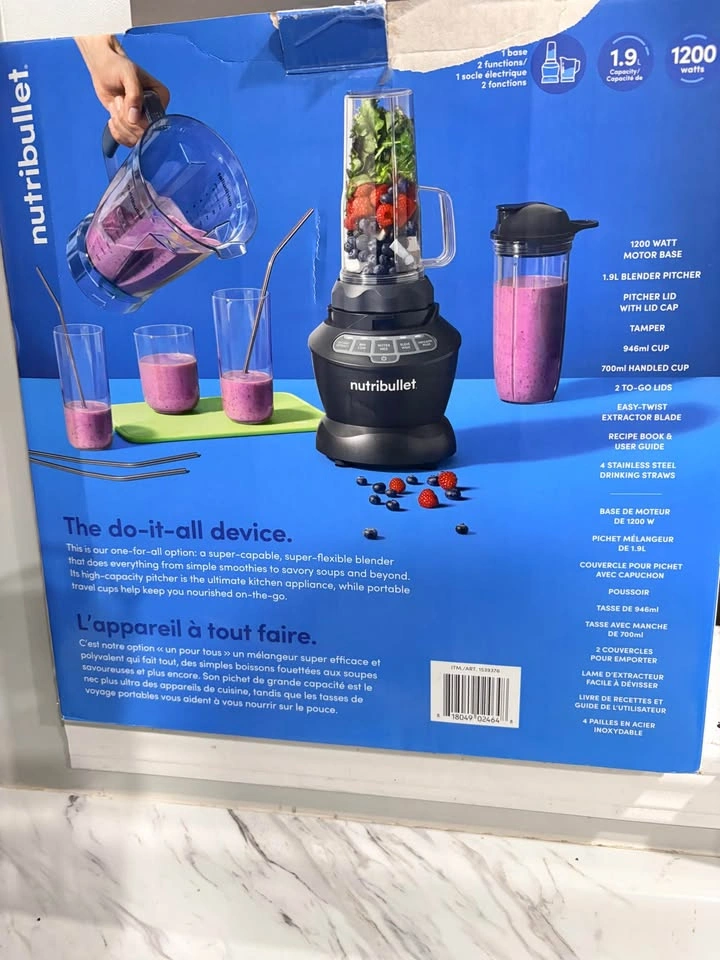 Nutribullet Blender Combo 1200W - photo 4
