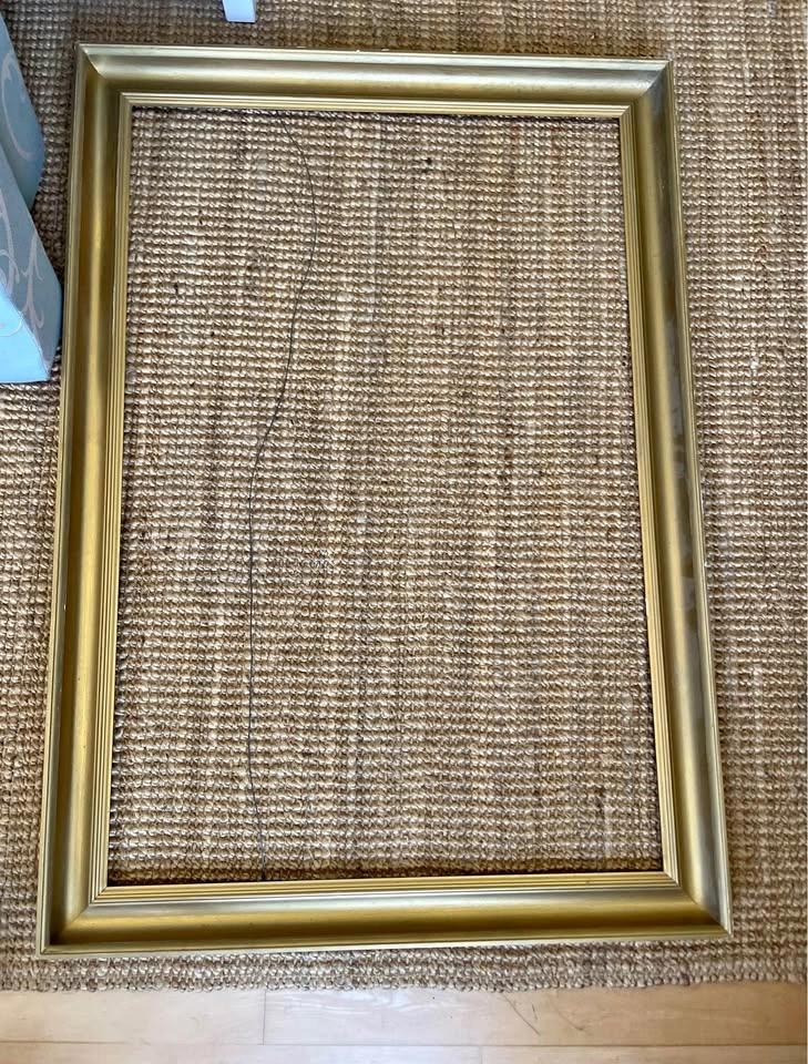Large Gold Picture Frame 38x26"