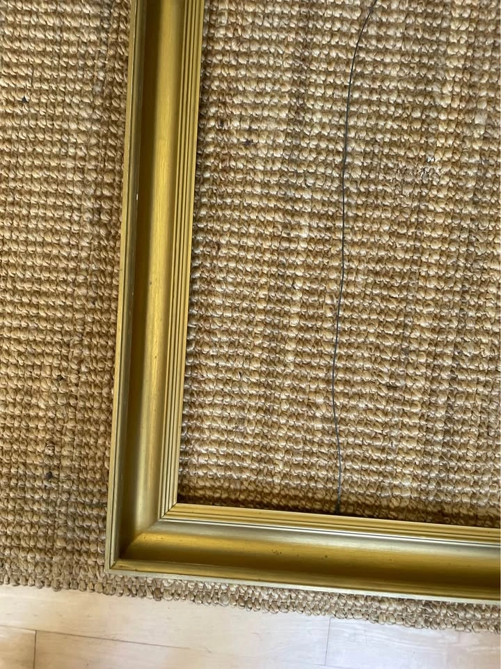 Large Gold Picture Frame 38x26" - photo 2