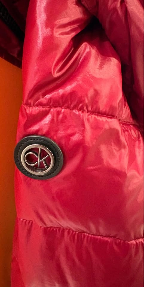 Calvin Klein Red Puffer Coat XS/TP - photo 3