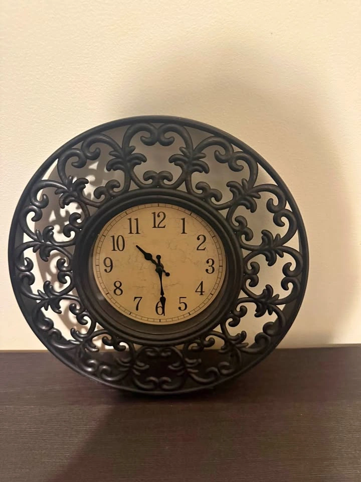 Moving Sale: Old Style Clock