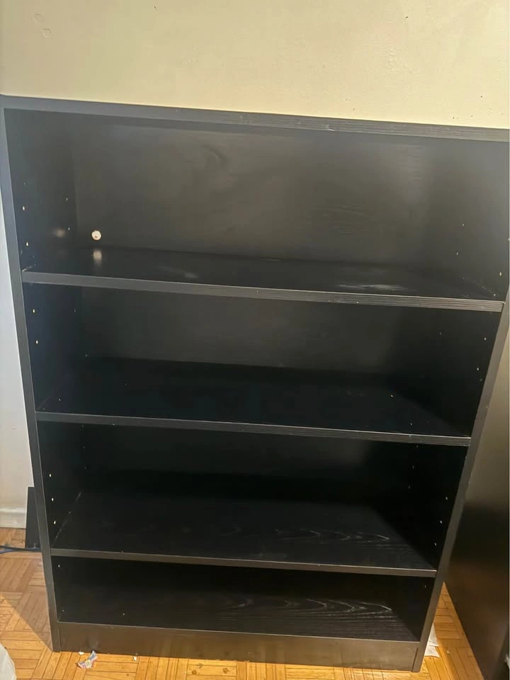 Moving Sale: 3-tier White/Gold Shelf - photo 2