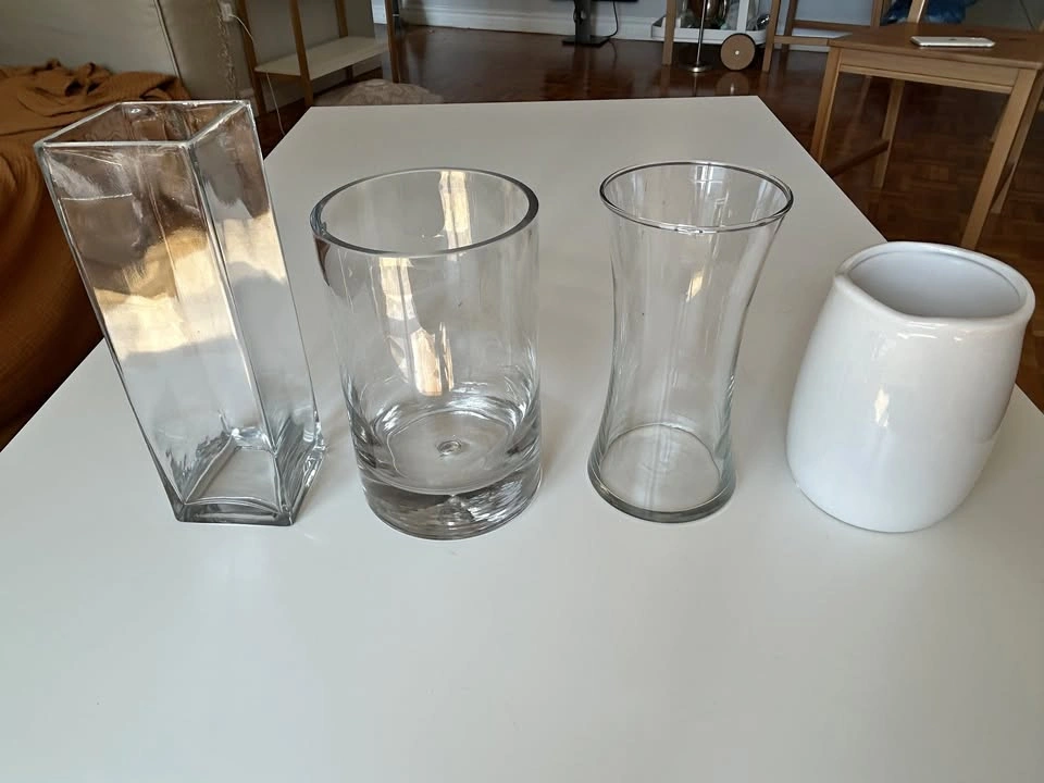 Assorted Flower Vases