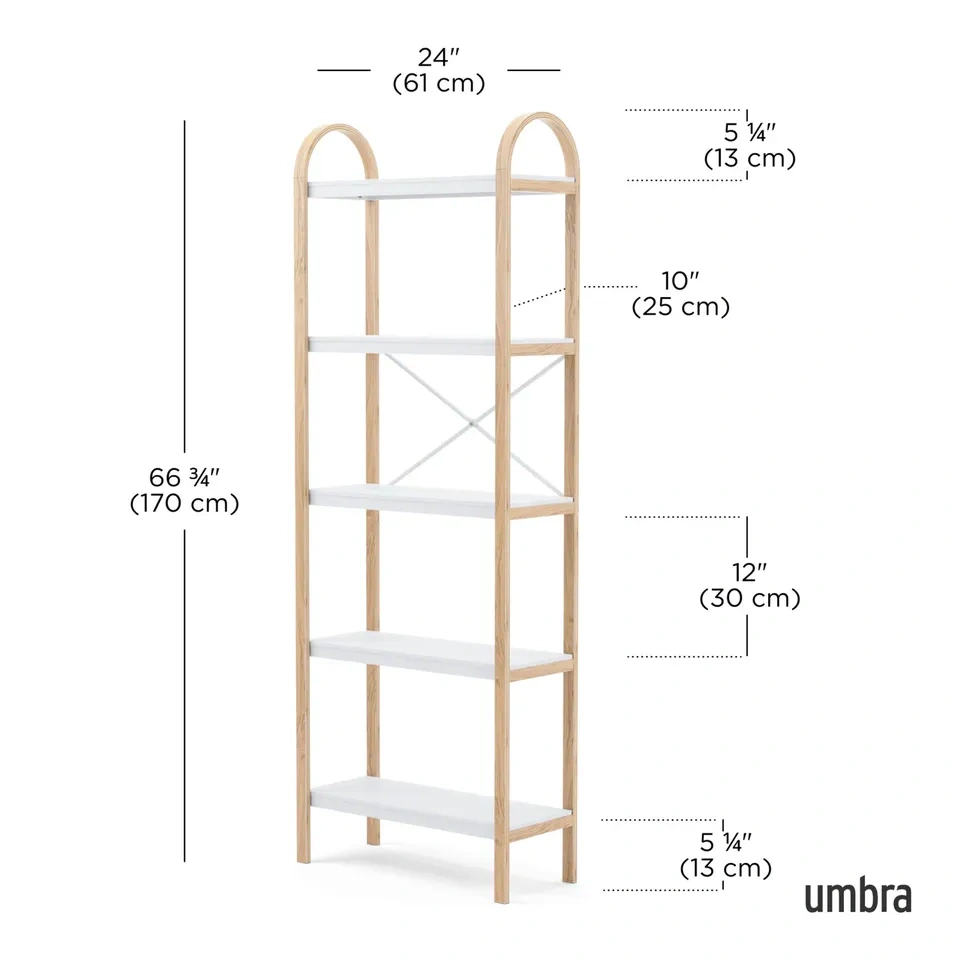 Umbra Bellwood 5-Tier Shelf - White - photo 4