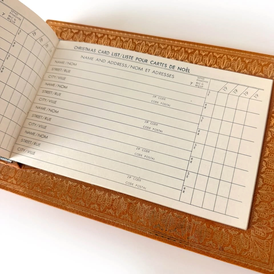 Unused Vintage Contacts Book Desk Set - photo 4