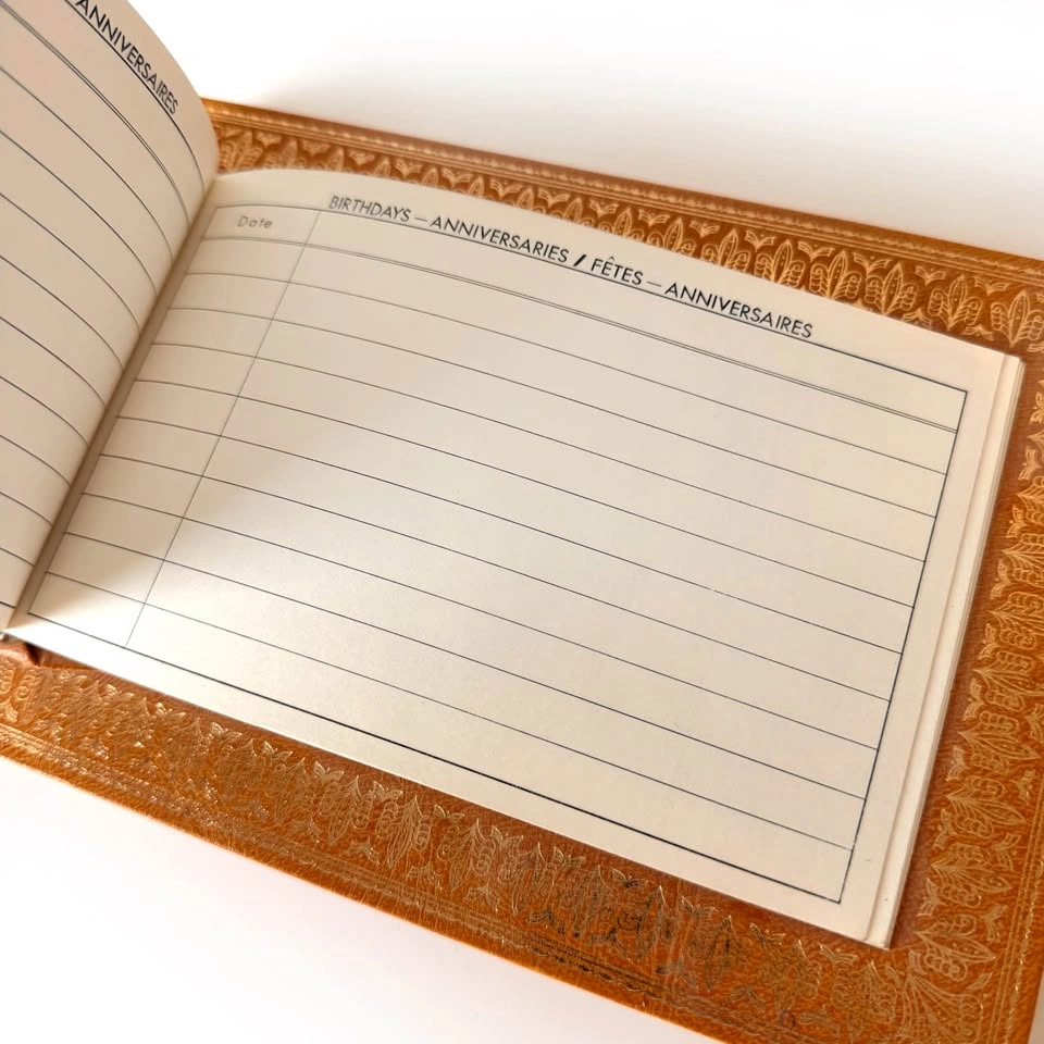 Unused Vintage Contacts Book Desk Set - photo 5