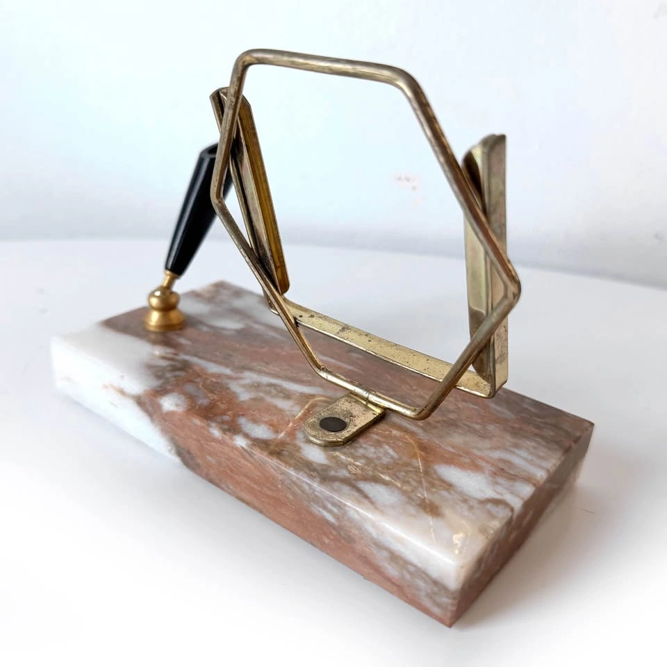 Vintage Desk Calendar Pen Holder Set - photo 3