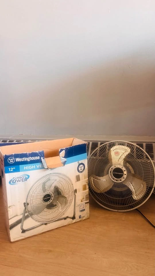 Westinghouse 12” High Velocity Fan – 3-Speed Powerful Cooling | - photo 2