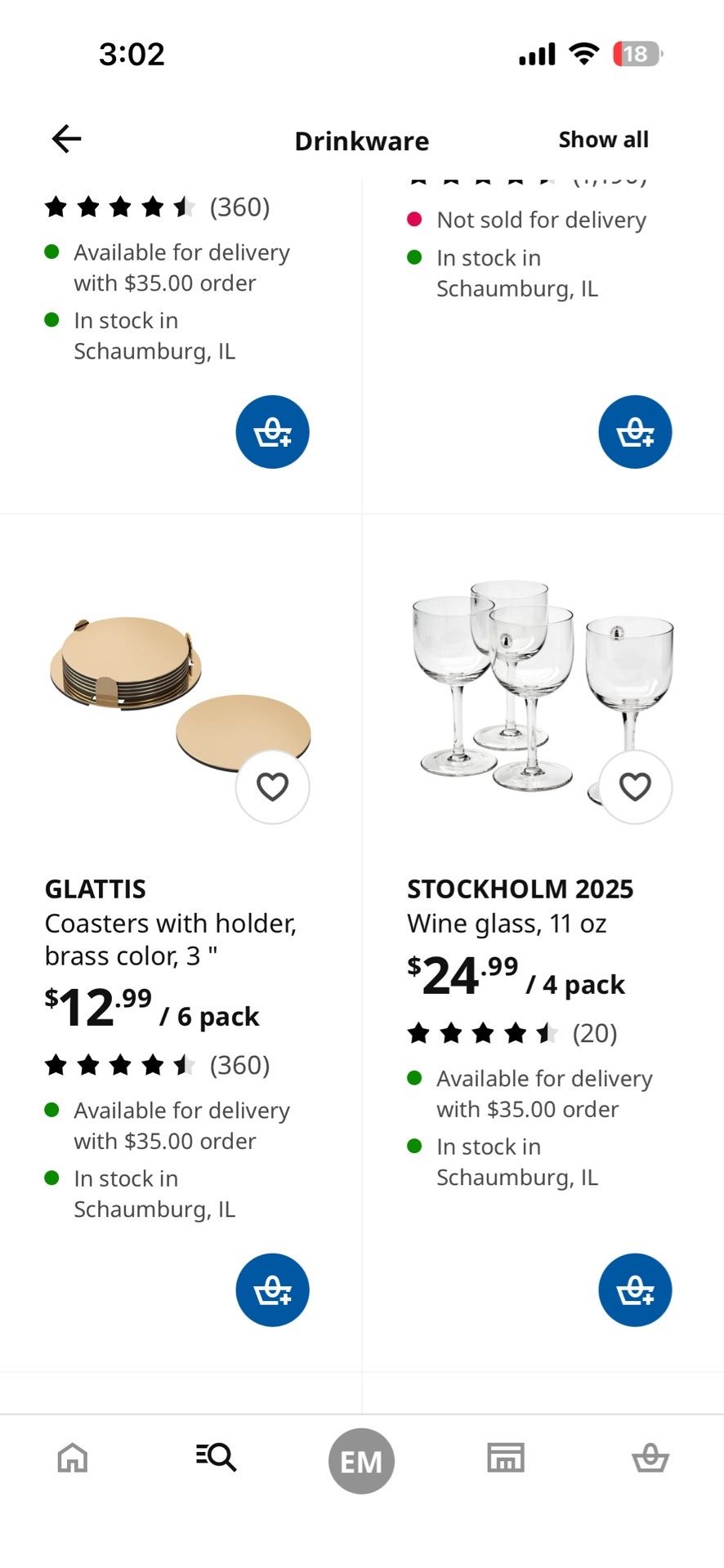 Modern Wine Glass Set + FREE Champagne Glasses & Gold Coasters - photo 3
