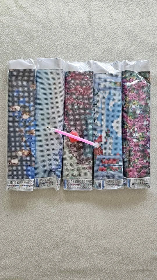 5 Diamond Art Pieces - Craft Kit