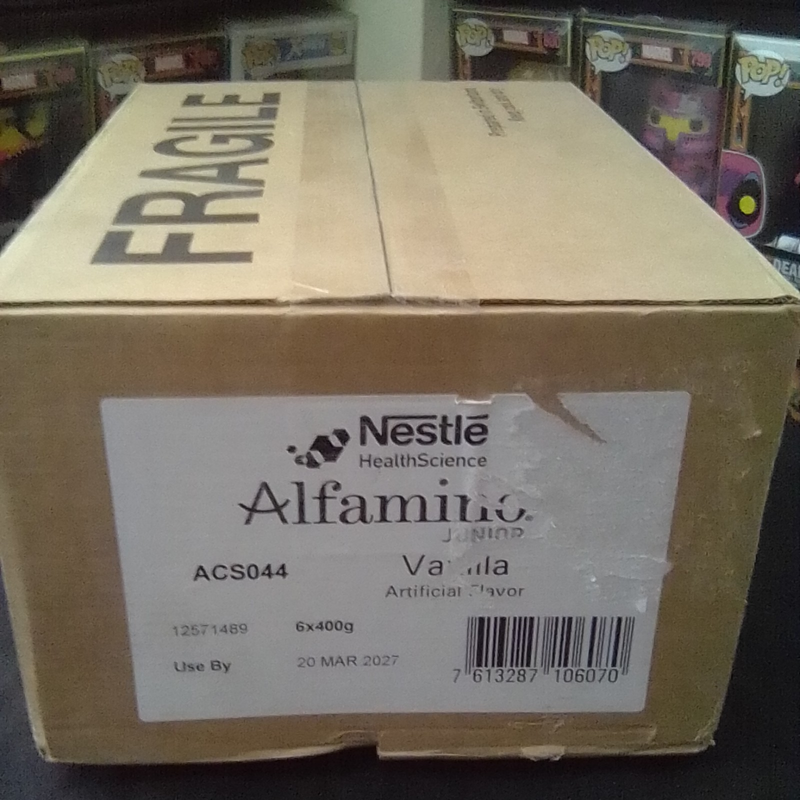 1 Case Nestle Alfamino Junior 14.1 Oz 6x Cans Unflavored