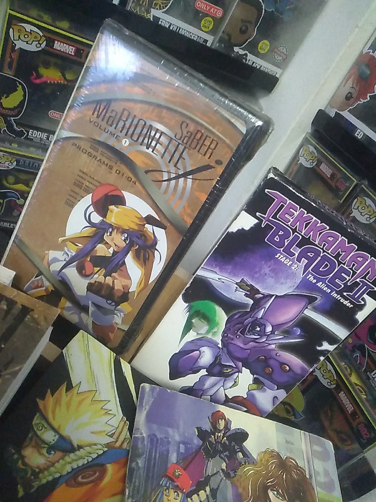 Dark Angel, Naruto, Tekkaman, Saber Marionette Bundle (Free shir - photo 4