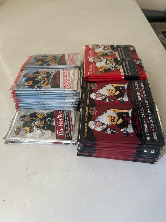 LOT OF 142 COLLECTORS SERIES TIM HORTONS CARDS SEALED - photo 3