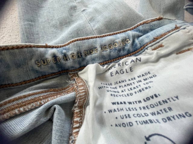 Size 6 - American Eagle Super High-Rise Jegging - photo 3