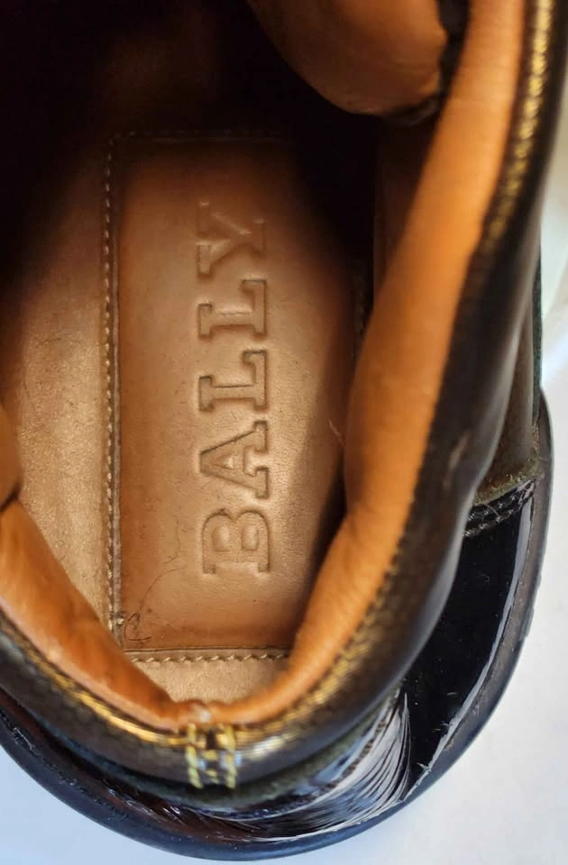 Bally Gold & Black Sneakers - photo 4