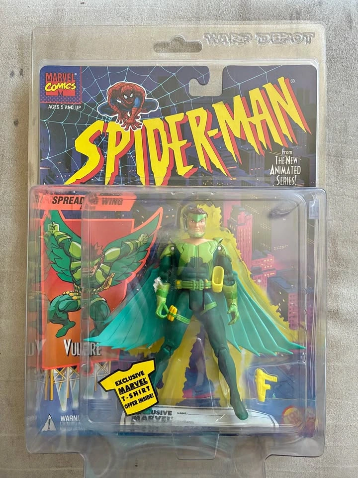 1994 Toy Biz Spider-Man Vulture "Spreading Wing" Figure