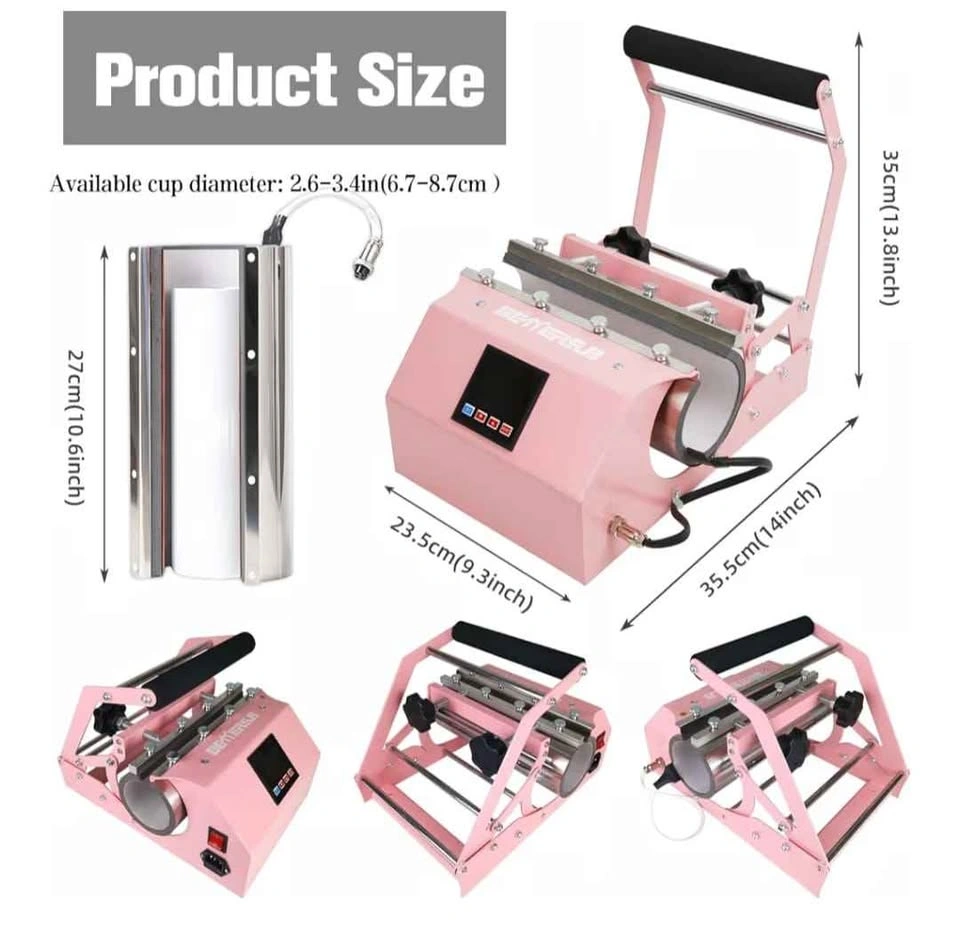 BetterSub Tumbler Mug Heat Press Machine - photo 2