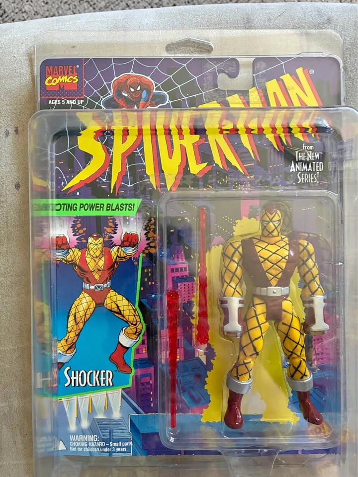 Shocker Spider-Man Animated Series Toy Biz 1994 Action Figure