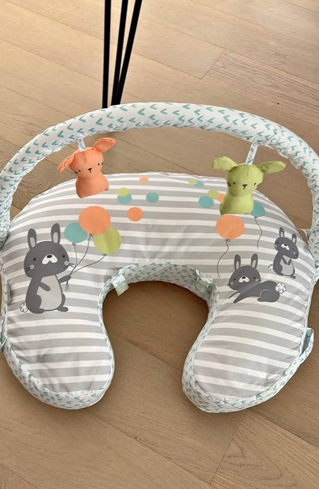 Ingenuity PLENTI+ Nursing Pillow + Toy Bar