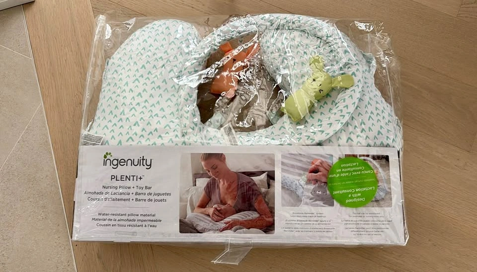 Ingenuity PLENTI+ Nursing Pillow + Toy Bar - photo 3