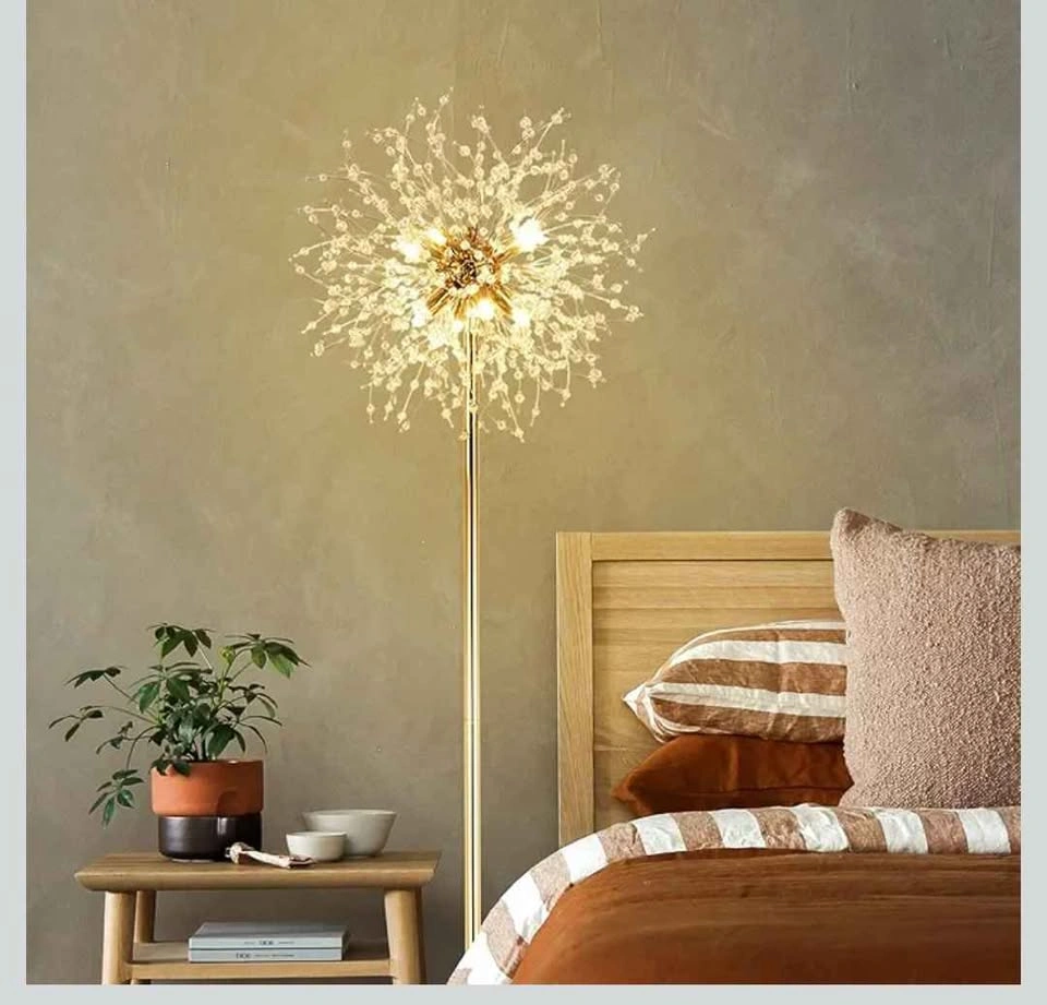 Gold Crystal Floor Lamp - photo 5