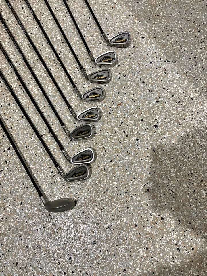Powerbilt Momentum Irons and 3 Wood