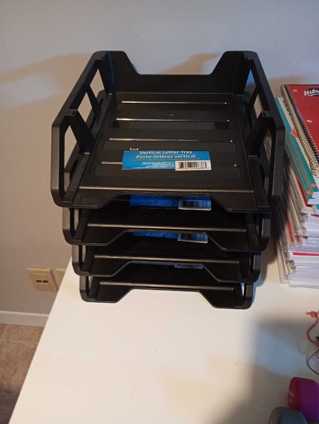 Stackable Vertical Letter Trays - photo 2