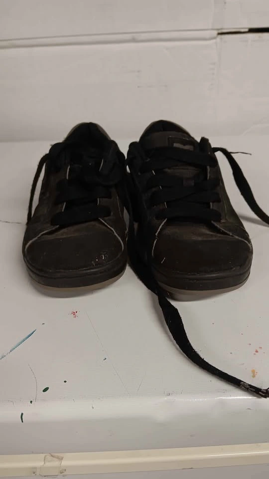 DC Shoes Court Graffik Black Skate Shoes Size 3 - photo 2