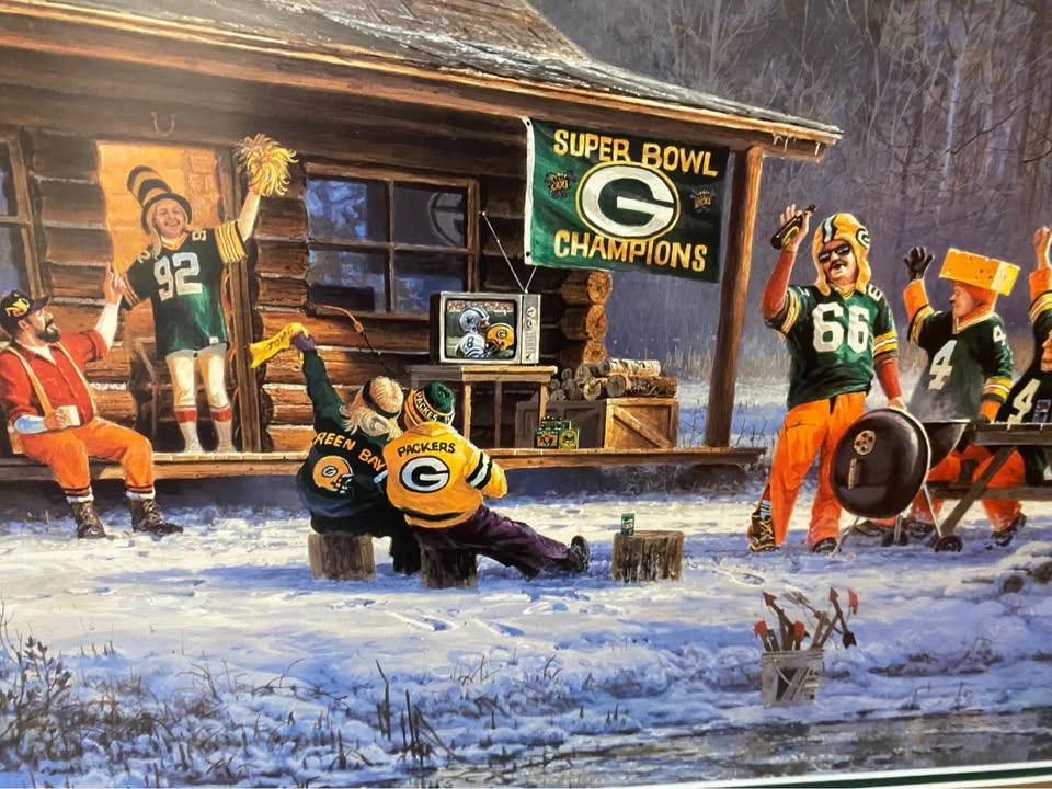 Green Bay Packer Print Game Day - photo 3
