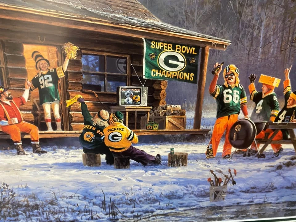 Green Bay Packer Print Game Day - photo 4