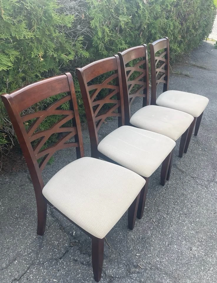 Set of 4 Dining Chairs - photo 2