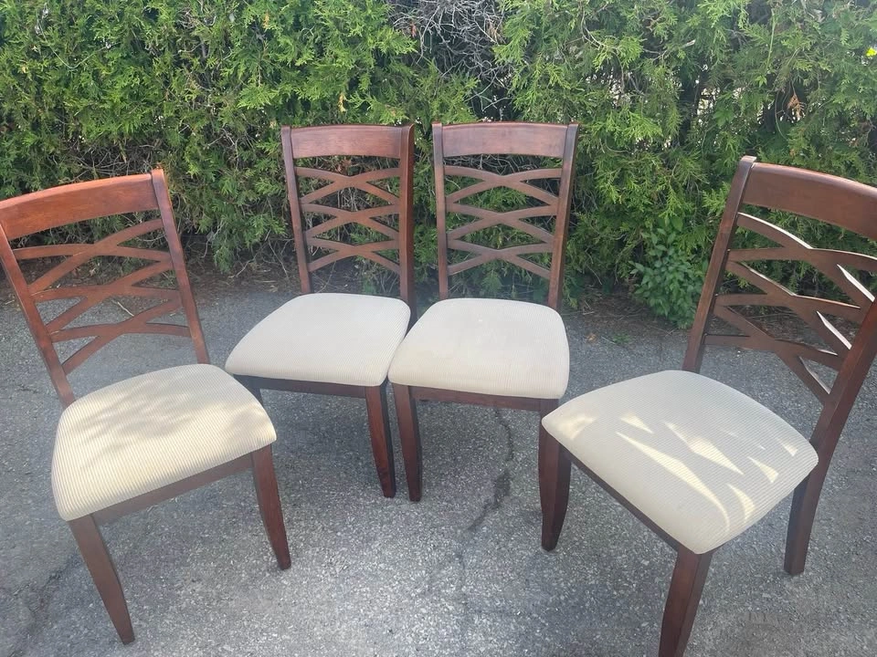 Set of 4 Dining Chairs - photo 3