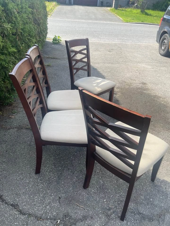 Set of 4 Dining Chairs - photo 5
