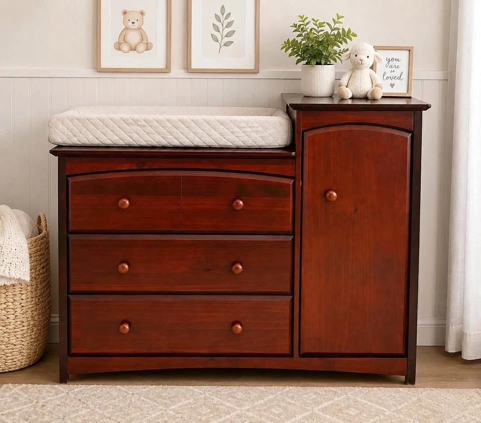 Baby Change Table Dresser with Storage