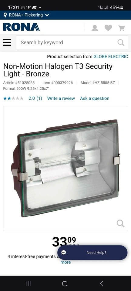 Flood light 500w max. - photo 4