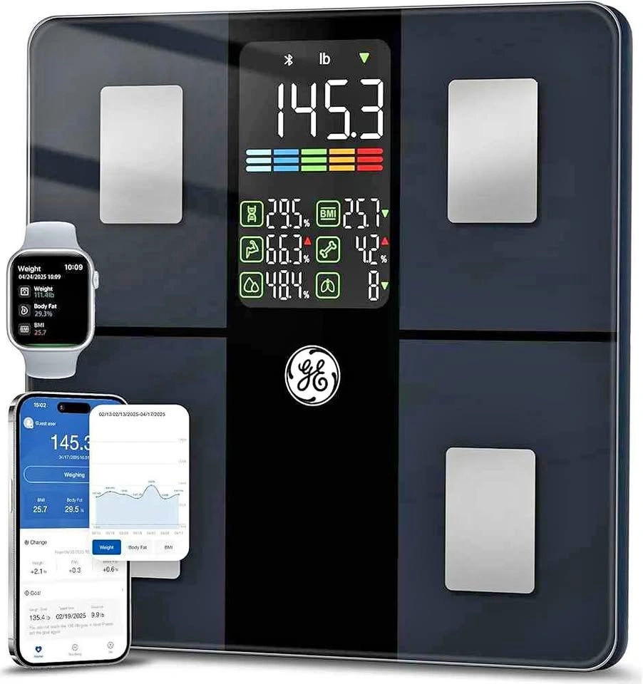 BRAND NEW GE Smart Body Fat Scale – Bluetooth Fitness Scale 📱
