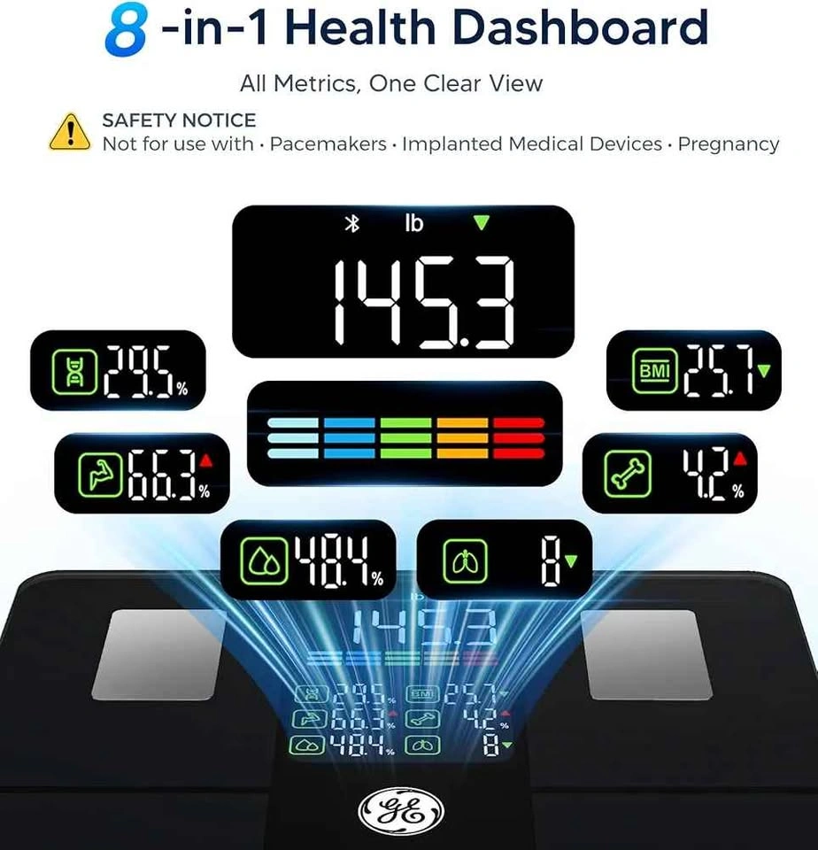 BRAND NEW GE Smart Body Fat Scale – Bluetooth Fitness Scale 📱 - photo 2