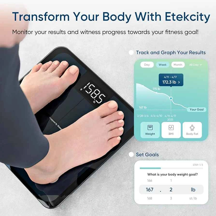 Etekcity Smart Fitness Scale – Bluetooth Body Scale 📱⚖️ - photo 5