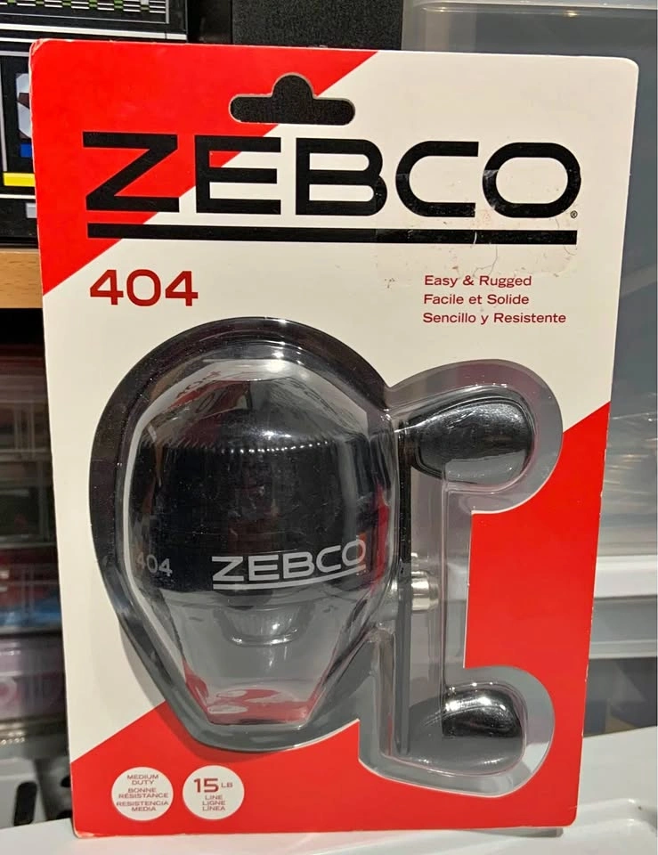 Zebco Spincast Reel w/ 15lb Line