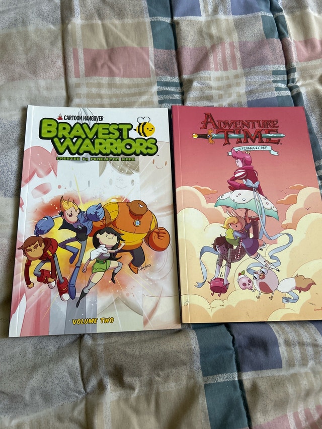 Adventure Time Fionna & Cake, Bravest Warriors Books