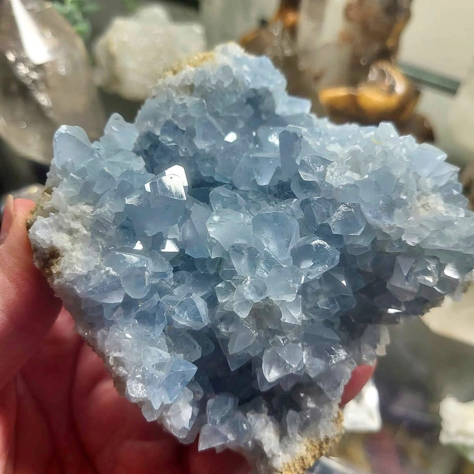 Crystal Specimen Blue Celestite #2