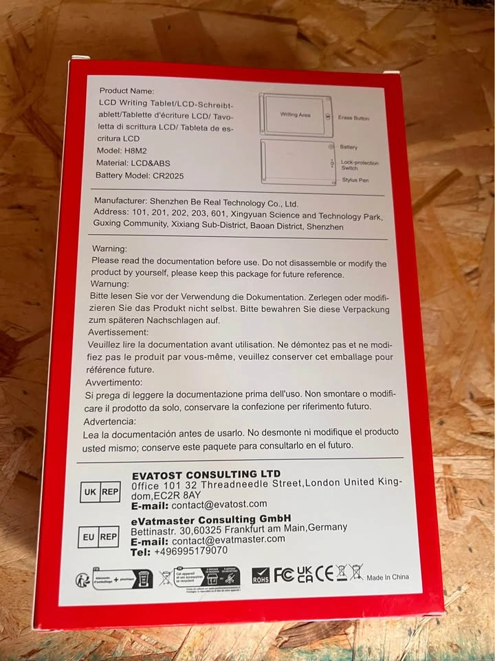LCD Writing Tablet 8.5in - photo 2