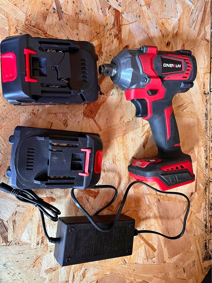 ONEVAN Cordless Impact Wrench with 1 Batteries and Charger