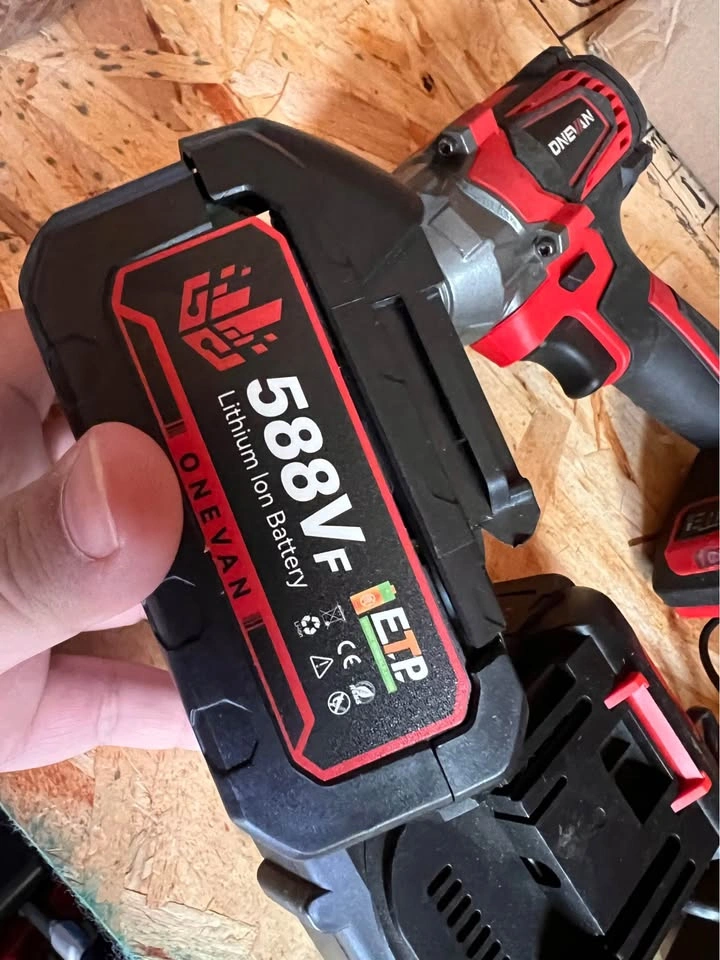 ONEVAN Cordless Impact Wrench with 1 Batteries and Charger - photo 3