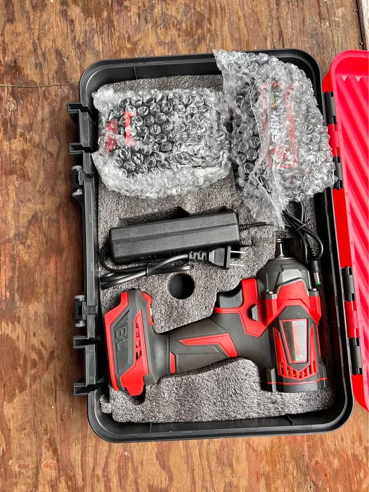 ONEVAN Cordless Brushless Impact Wrench Kit