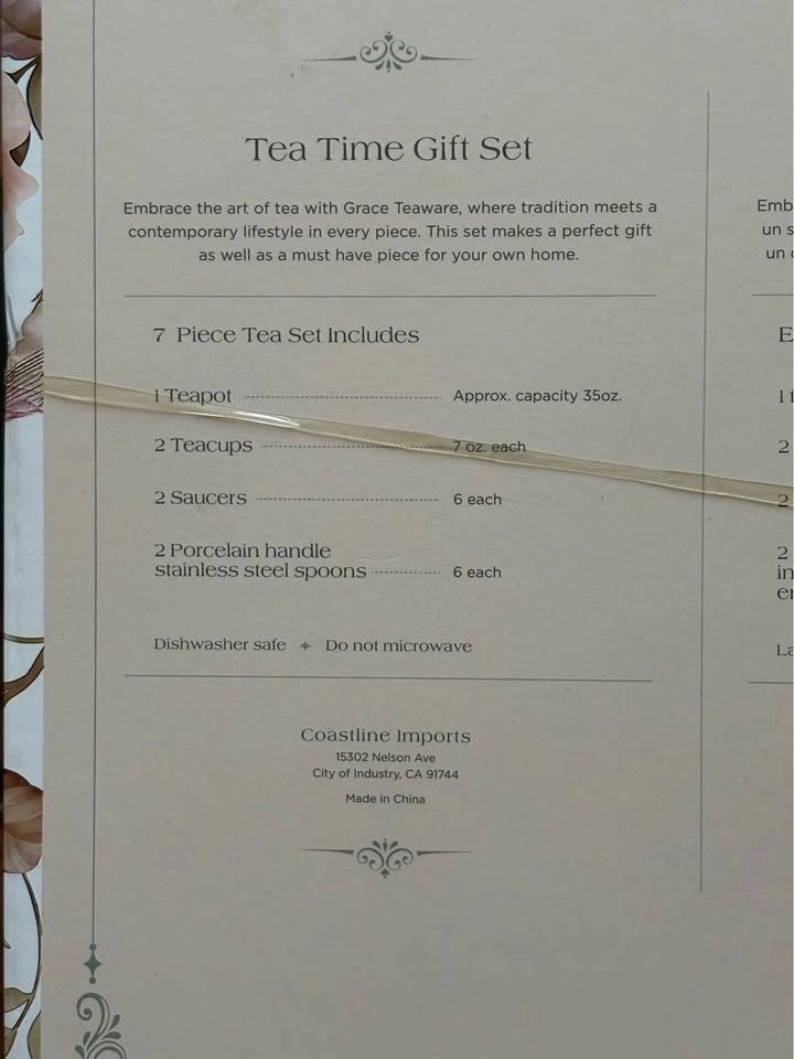 Grace Teaware Tea Time Set - photo 5