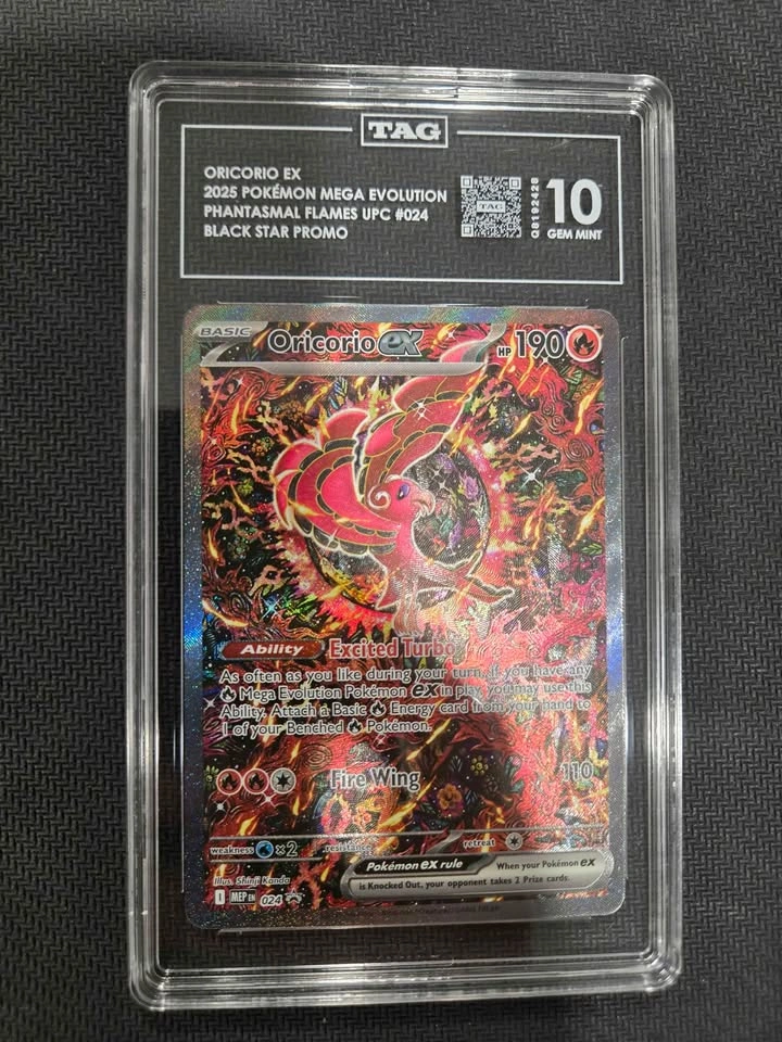 Oricorio EX GEM MINT 10 - photo 2